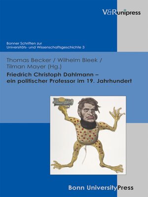 cover image of Friedrich Christoph Dahlmann – ein politischer Professor im 19. Jahrhundert